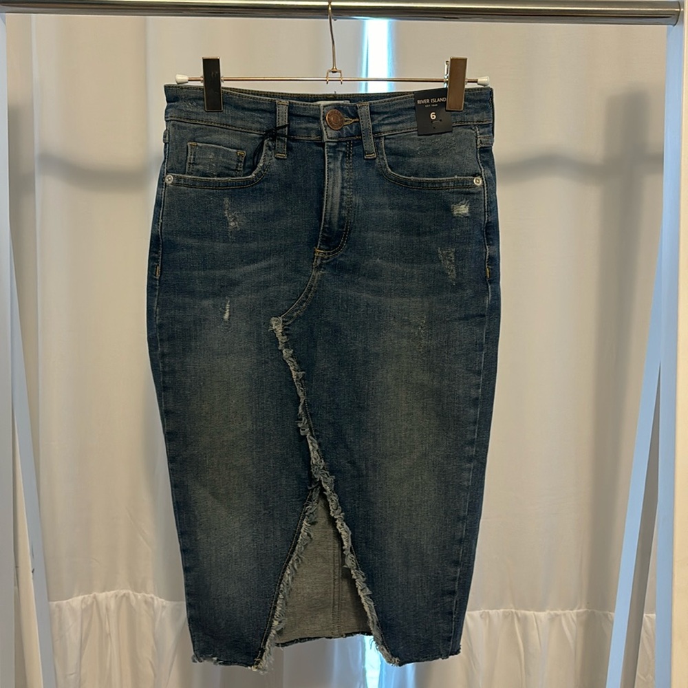 Denim skirt (b2)